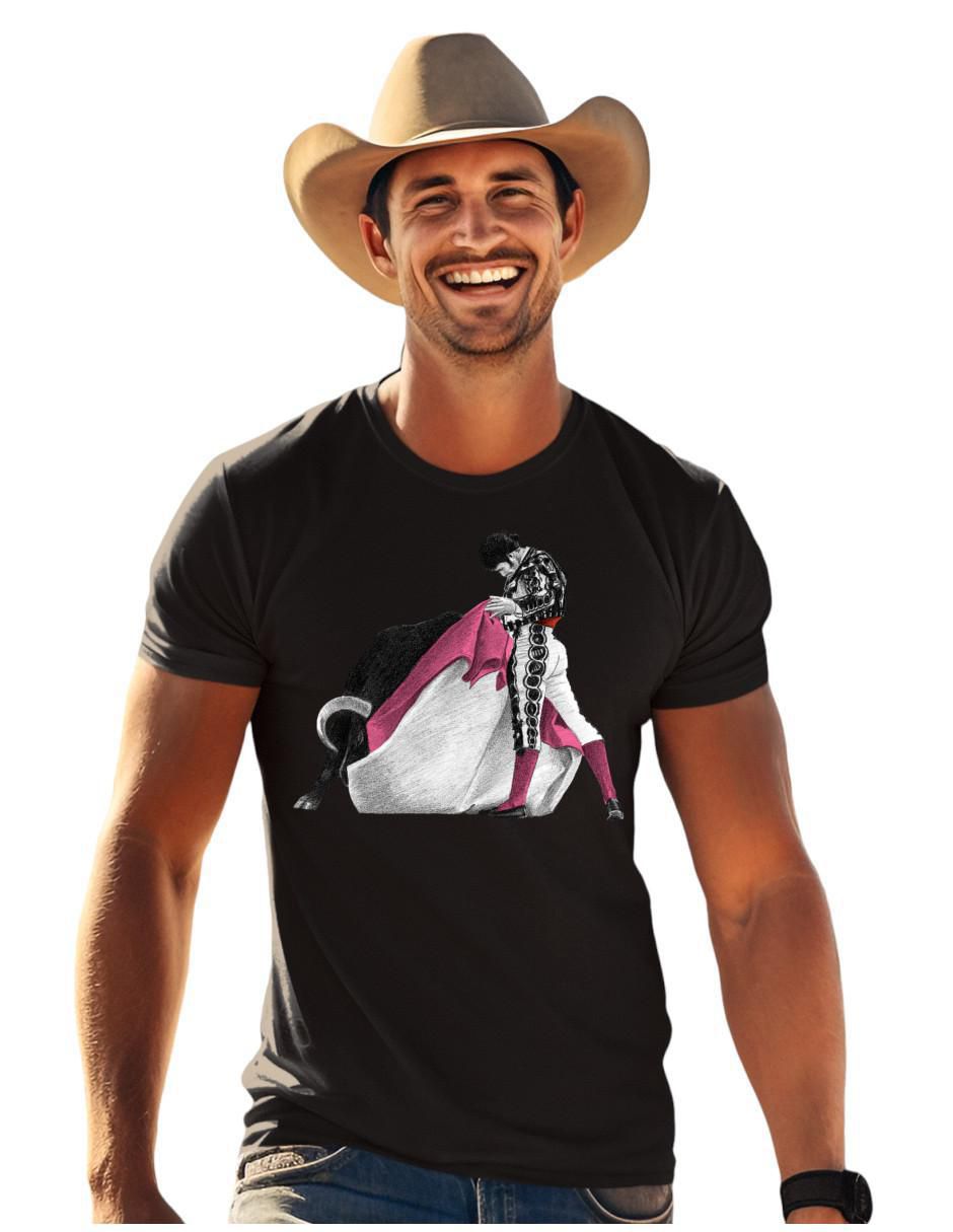 Playera Complexión Atlética Taurina cuello redondo para hombre