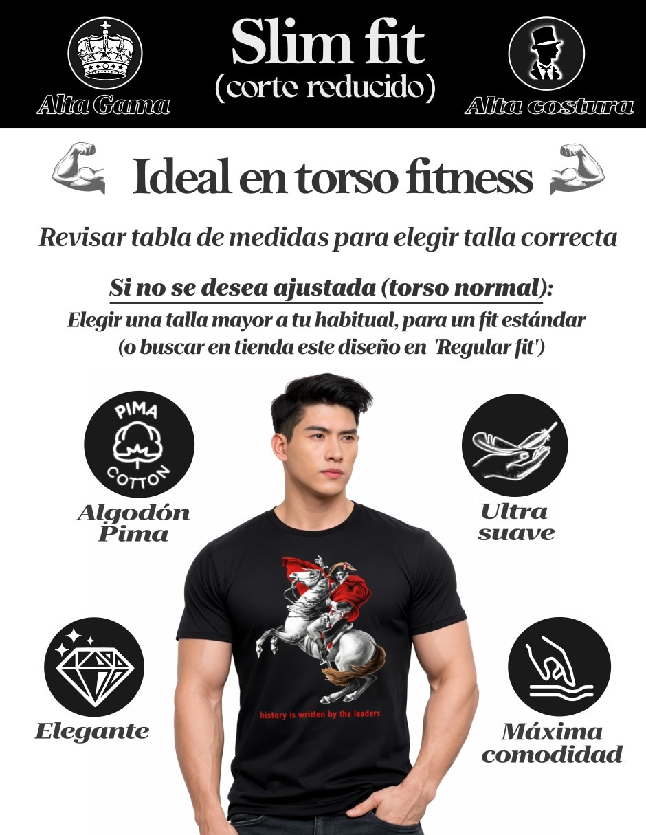 Playera cuello redondo para hombre 5