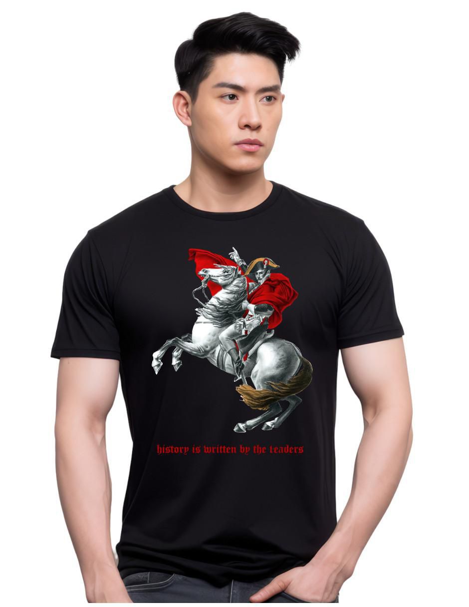 Playera Marëvnyk Napoleón cuello redondo para hombre