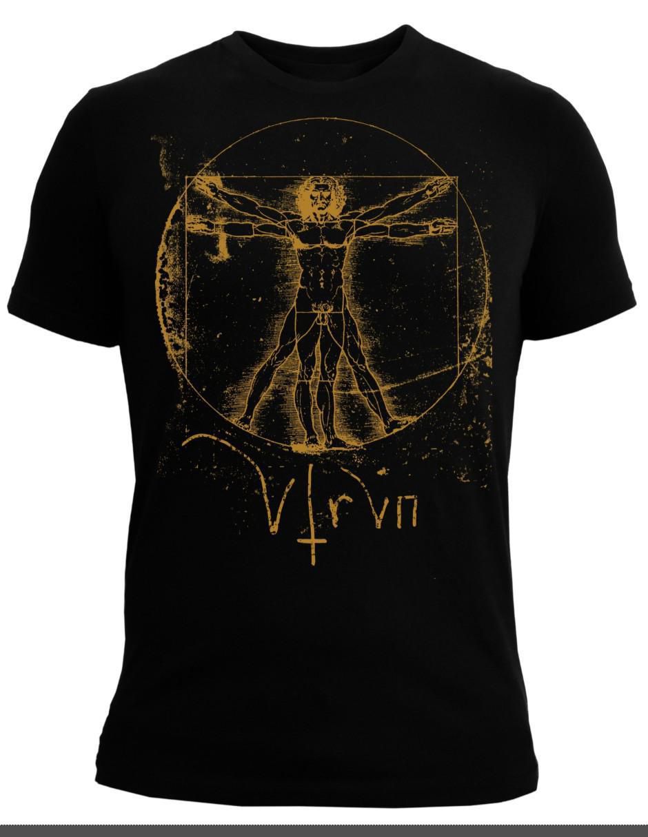 Playera Complexión Atlética Vitruvian cuello redondo para hombre 2