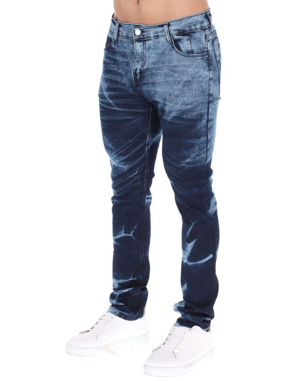 Jeans skinny Chb Chili Beans Clothing Co. Buffalo lavado bitono para hombre