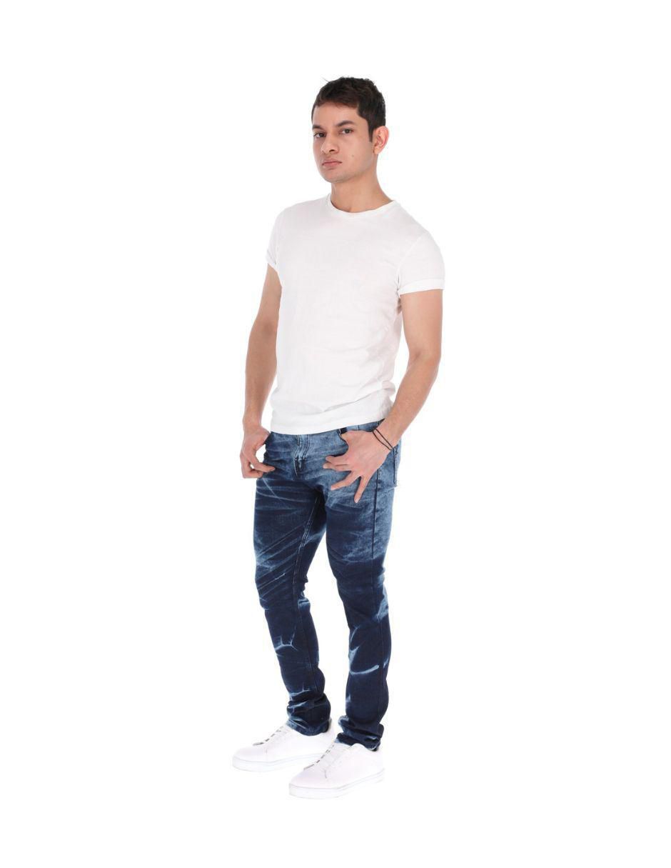 Jeans skinny Chb Chili Beans Clothing Co. Buffalo lavado bitono para hombre