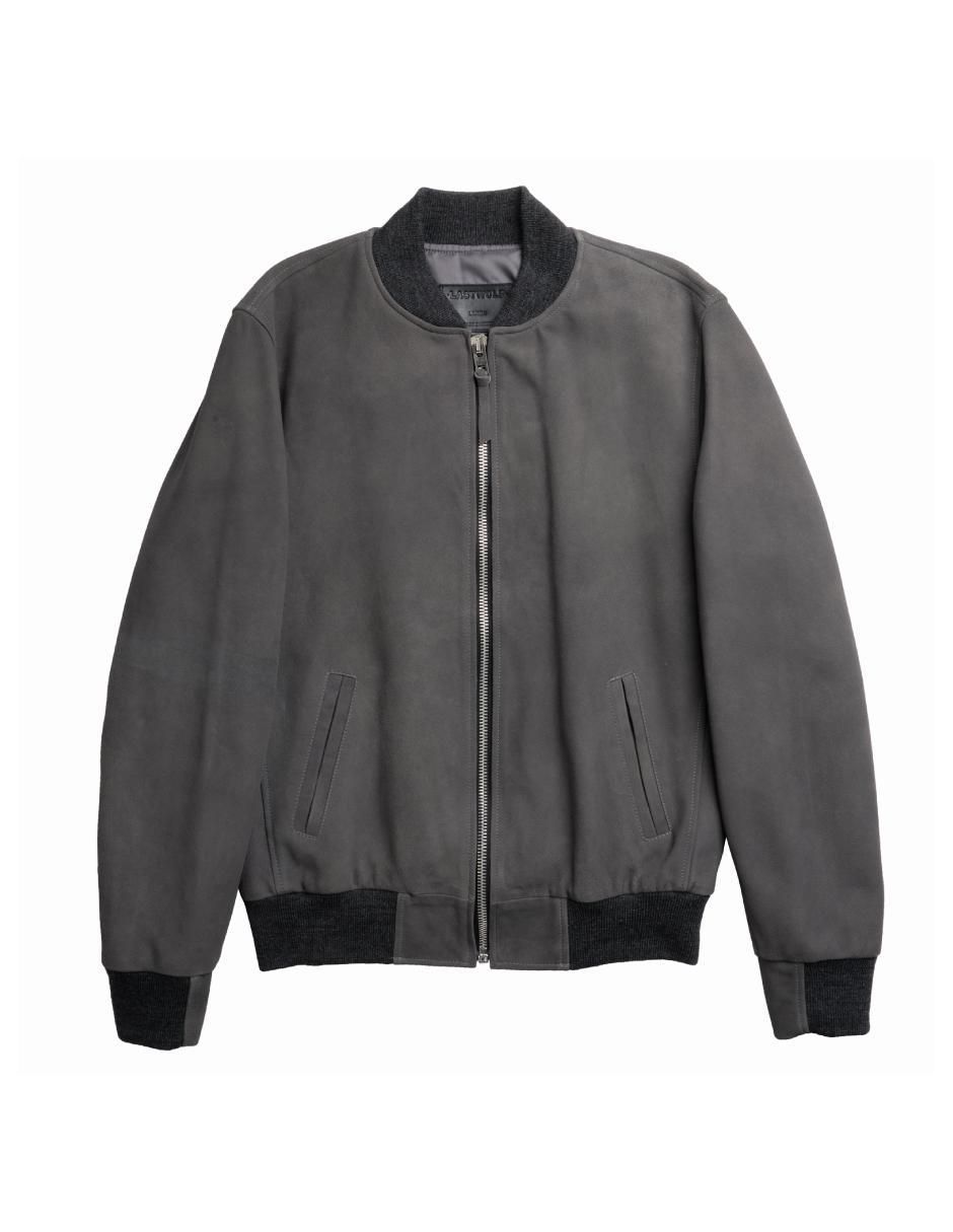 Chamarra casual impermeable de piel para hombre Chamarra casual impermeable de piel para hombre
