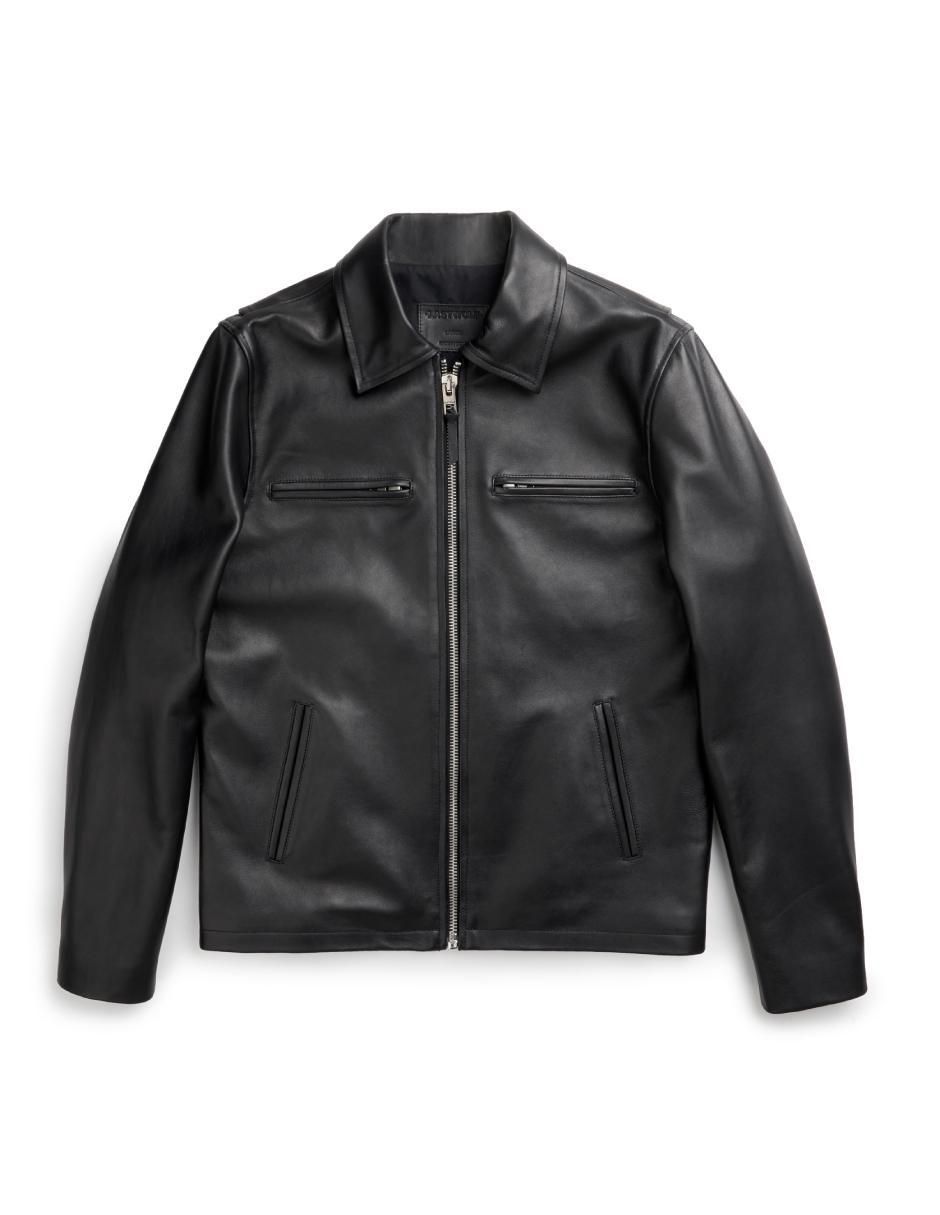 Chamarra casual impermeable de piel para hombre Chamarra casual impermeable de piel para hombre