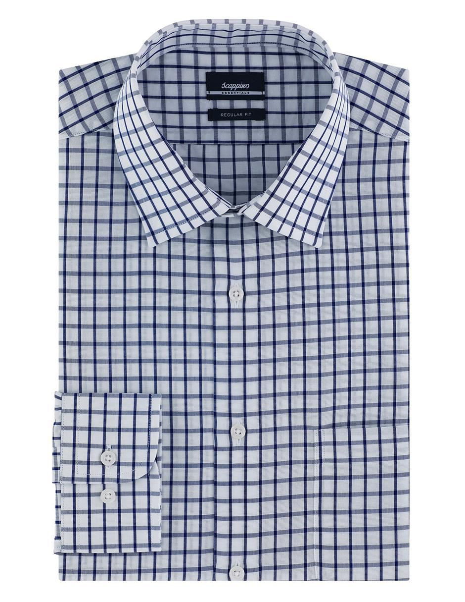 Camisa formal de algodón manga larga para hombre 5
