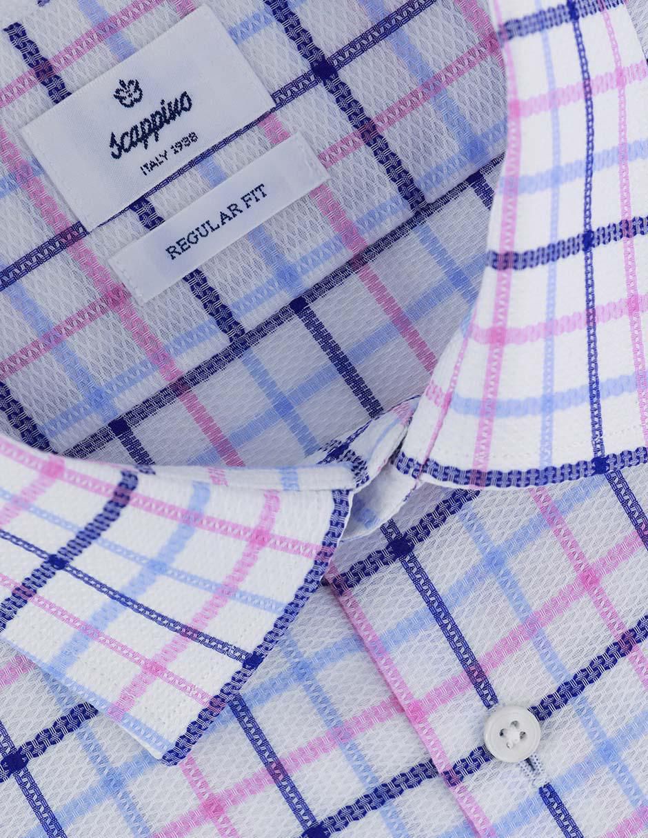 Camisa formal de algodón manga larga para hombre 4