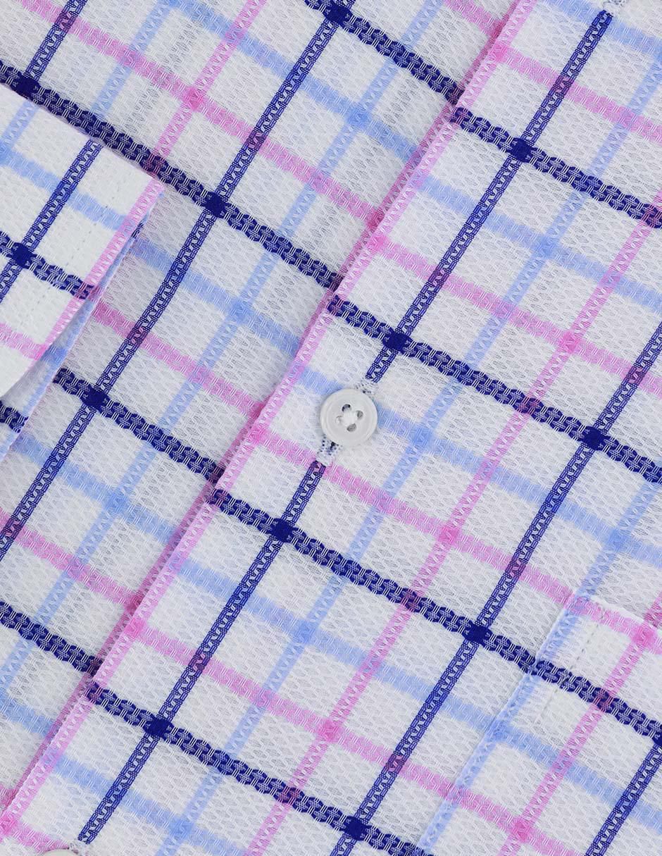 Camisa formal de algodón manga larga para hombre 2