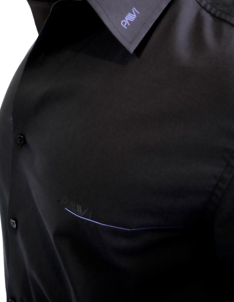 Camisa casual de algodón manga larga para hombre 5