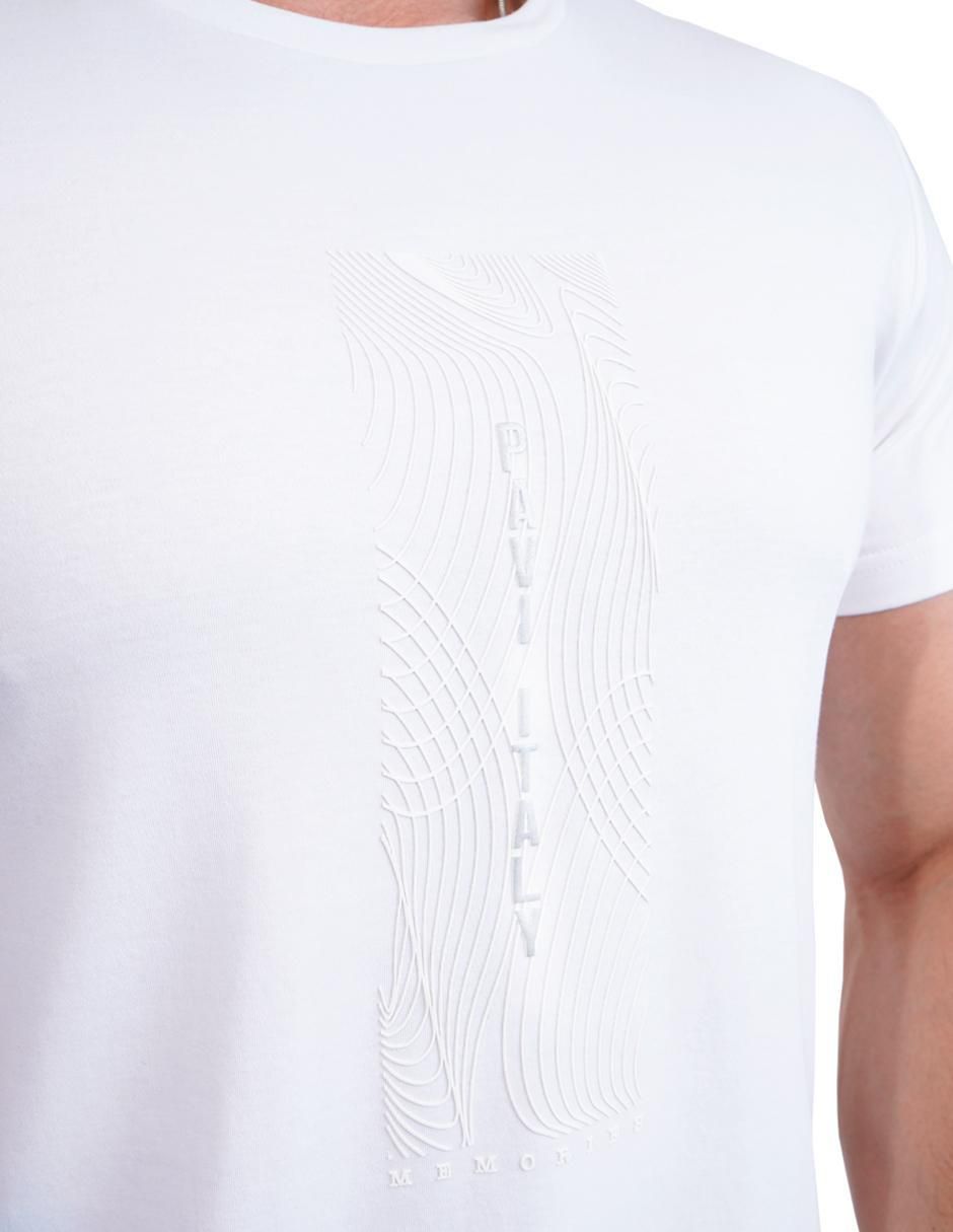 Playera Pavi Italy cuello redondo para hombre