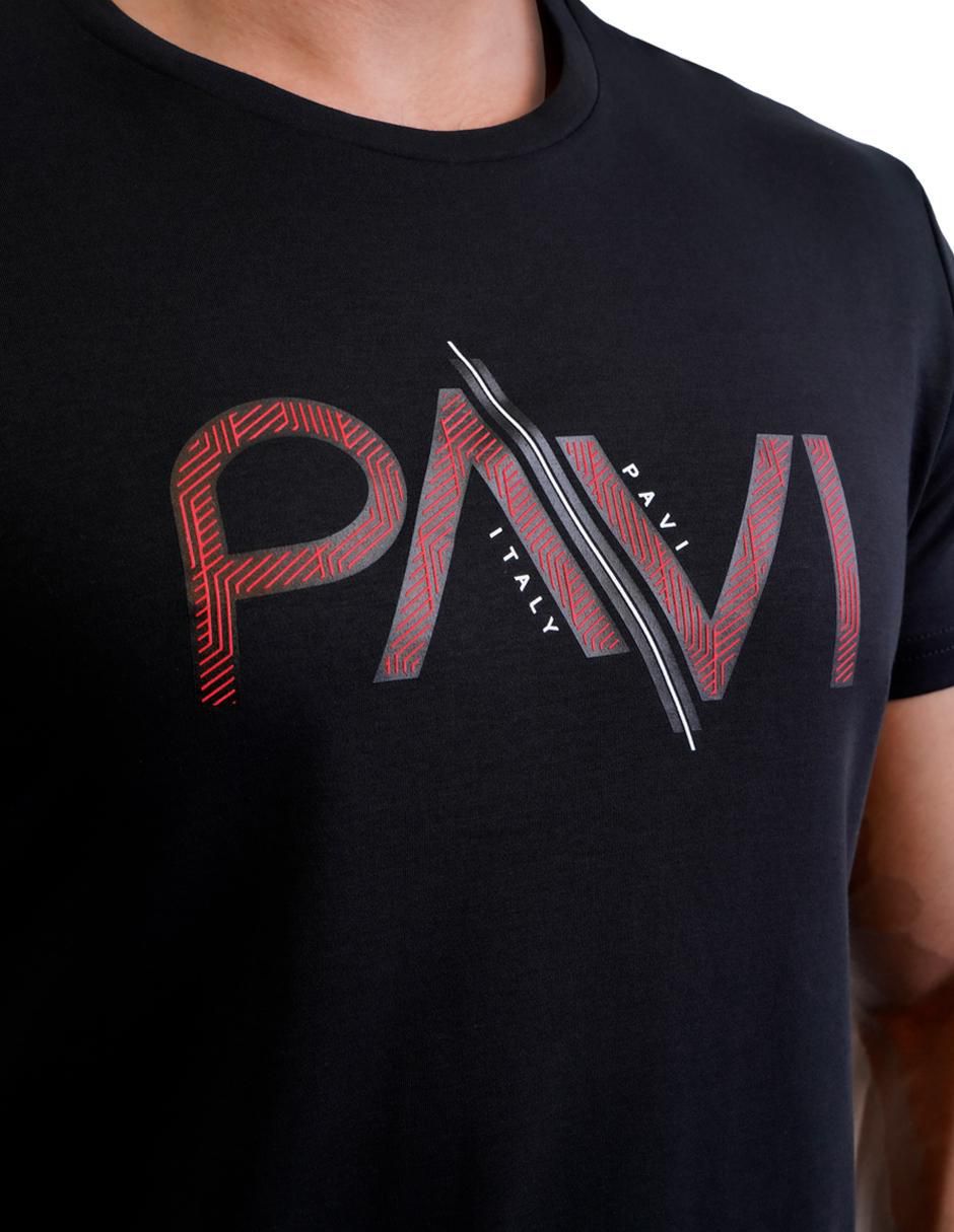 Playera Pavi Italy cuello redondo para hombre