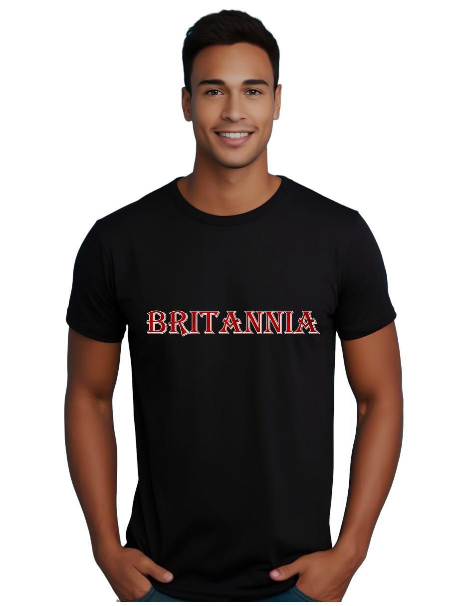 Playera Gran Bretaña Britannia Uk cuello redondo para hombre Playera Gran Bretaña Britannia Uk cuello redondo para hombre