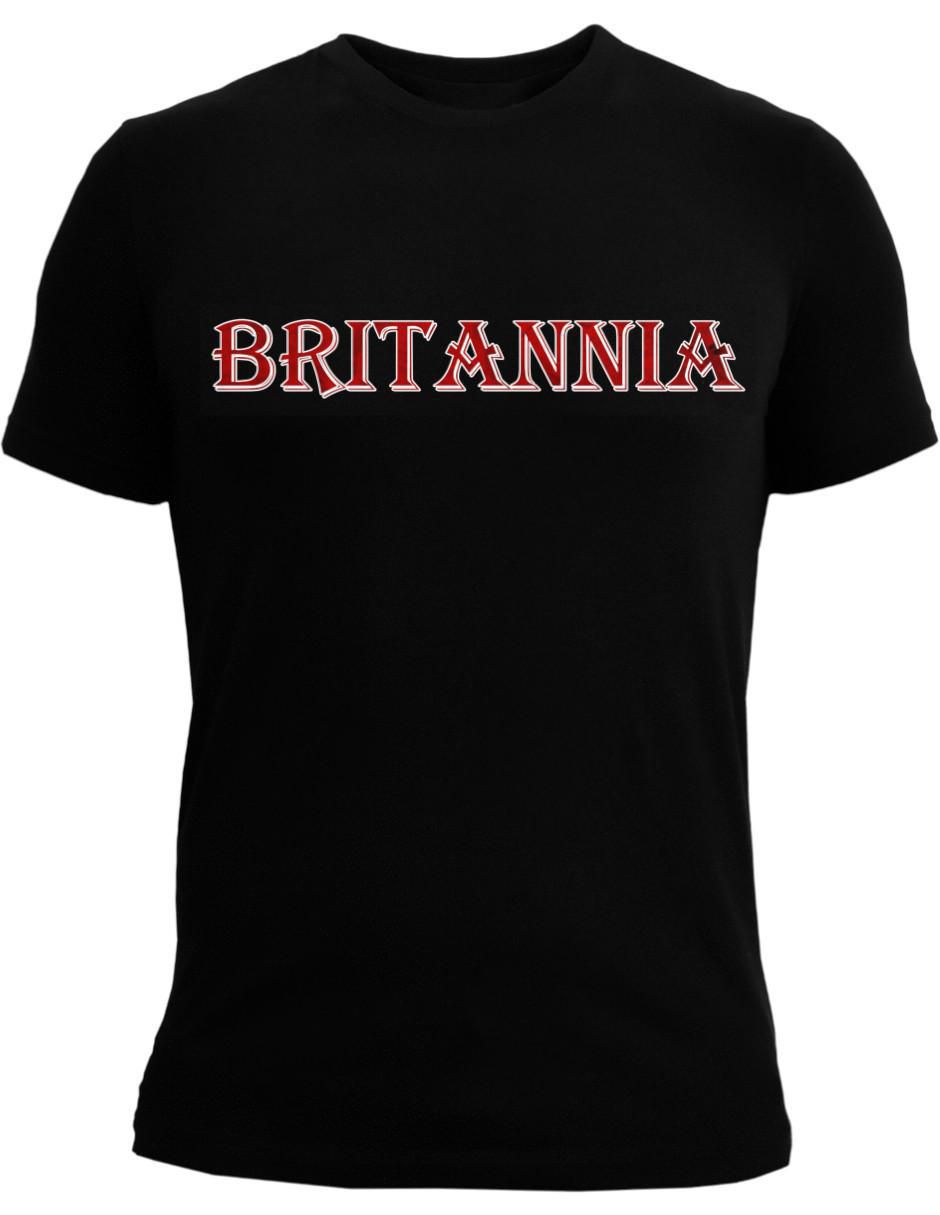 Playera Marëvnyk Gran Bretaña Britannia Uk cuello redondo para hombre