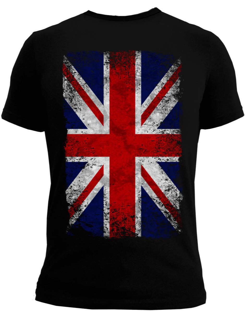 Playera Marëvnyk Gran Bretaña Britannia Uk cuello redondo para hombre