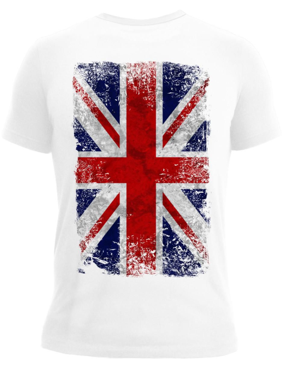 Playera Gran Bretaña Britannia Uk cuello redondo para hombre 4