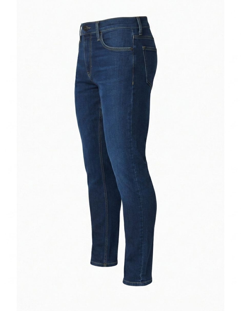 Jeans skinny deslavado para hombre 5