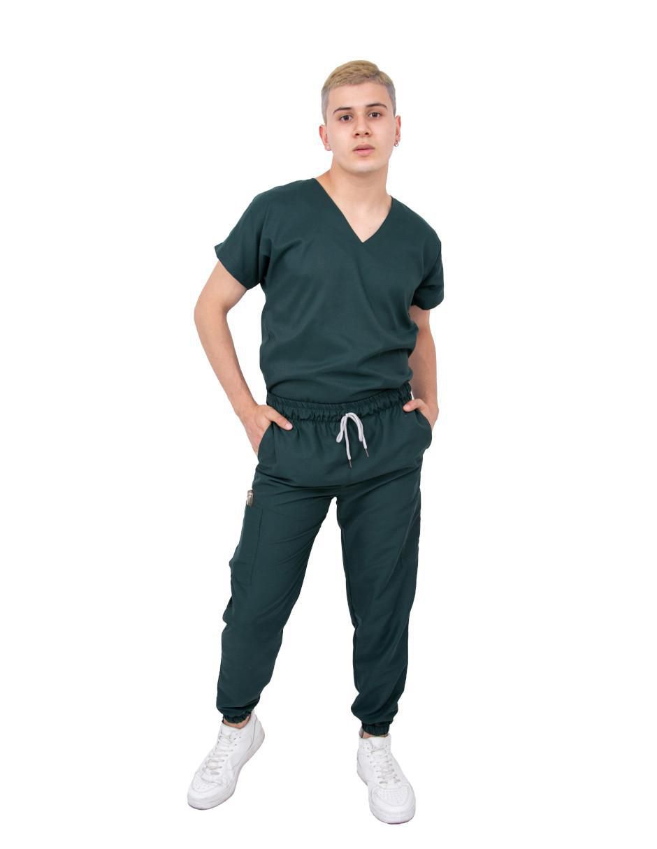 Pijama quirúrgica estilo ajustado para hombre 1