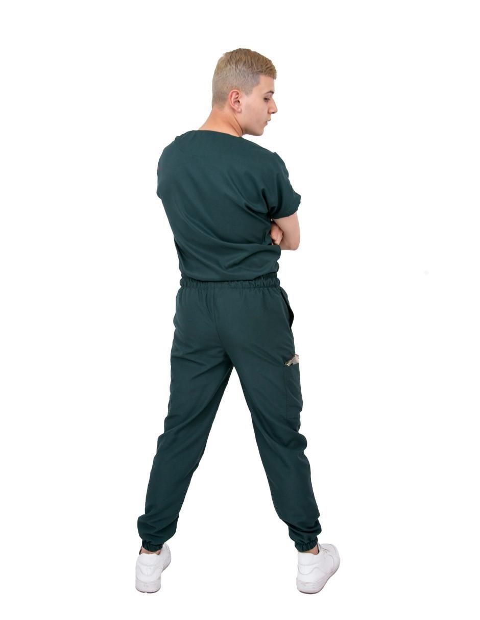 Pijama quirúrgica estilo ajustado para hombre 5