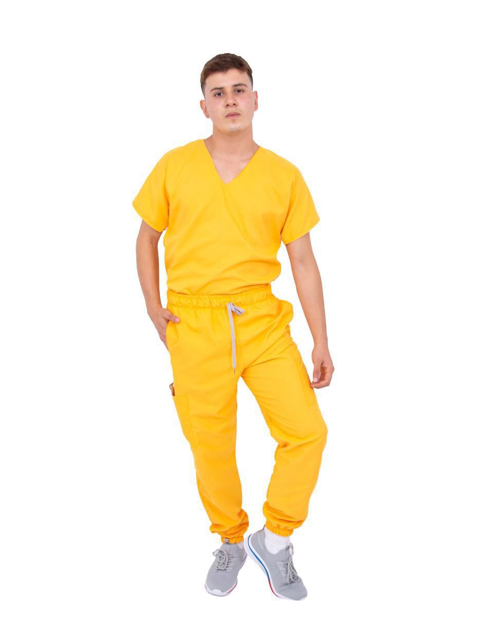 Pijama quirúrgica estilo ajustado para hombre