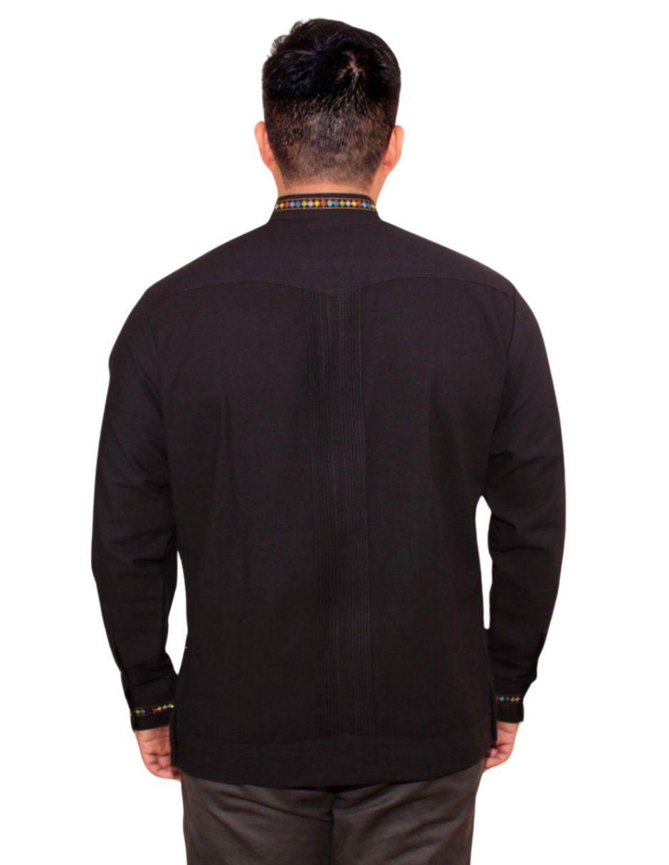 Guayabera manga larga Teya Artesanal para hombre