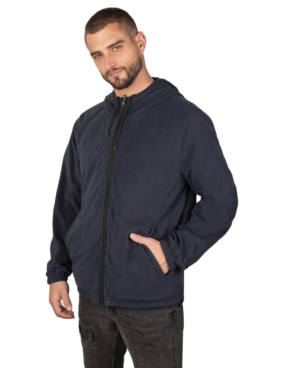 Chamarra casual impermeable capucha desmontable para hombre 6