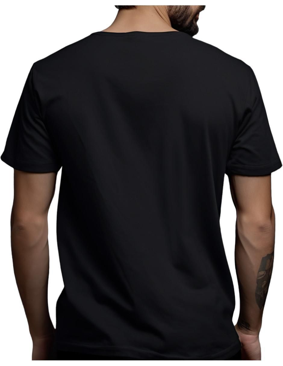 Playera Vitruvian Man Da Vinci cuello redondo para hombre 3