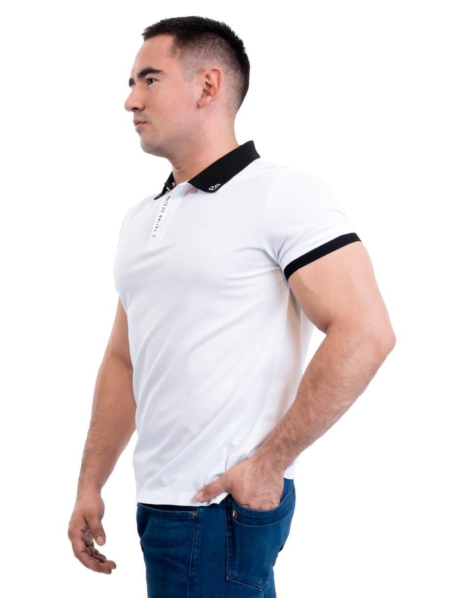 Playera tipo polo Pavi Italy para hombre