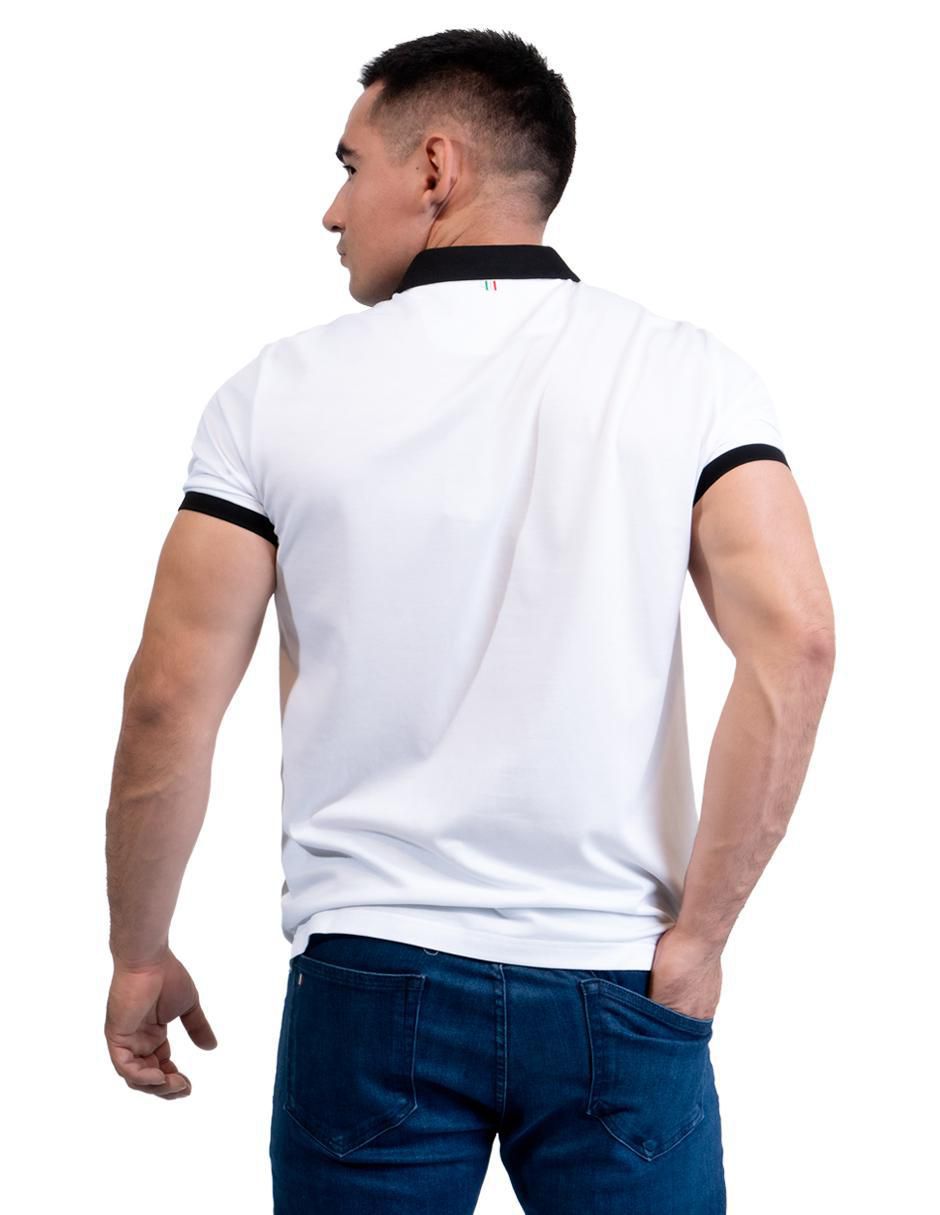 Playera tipo polo Pavi Italy para hombre