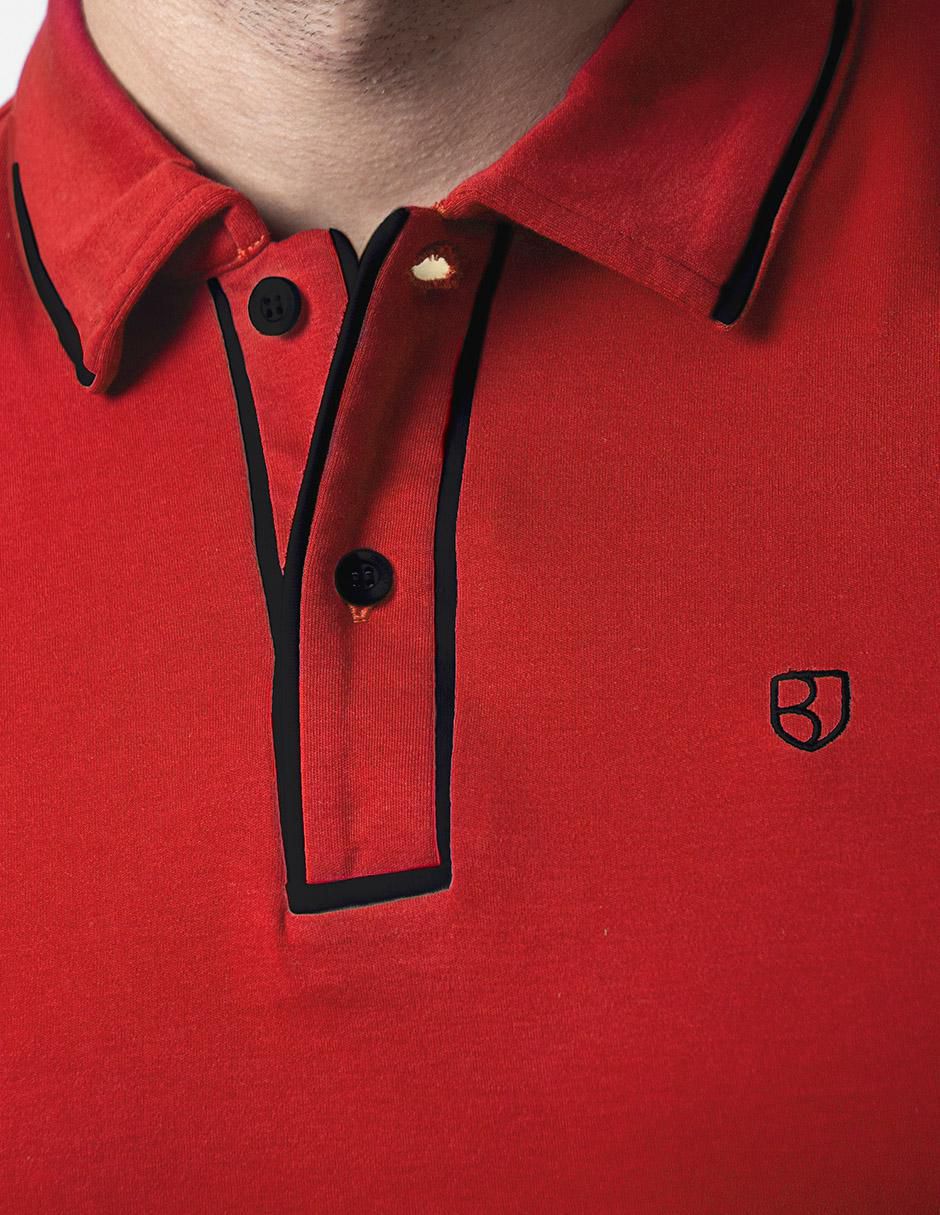 Playera tipo polo Boroni para hombre