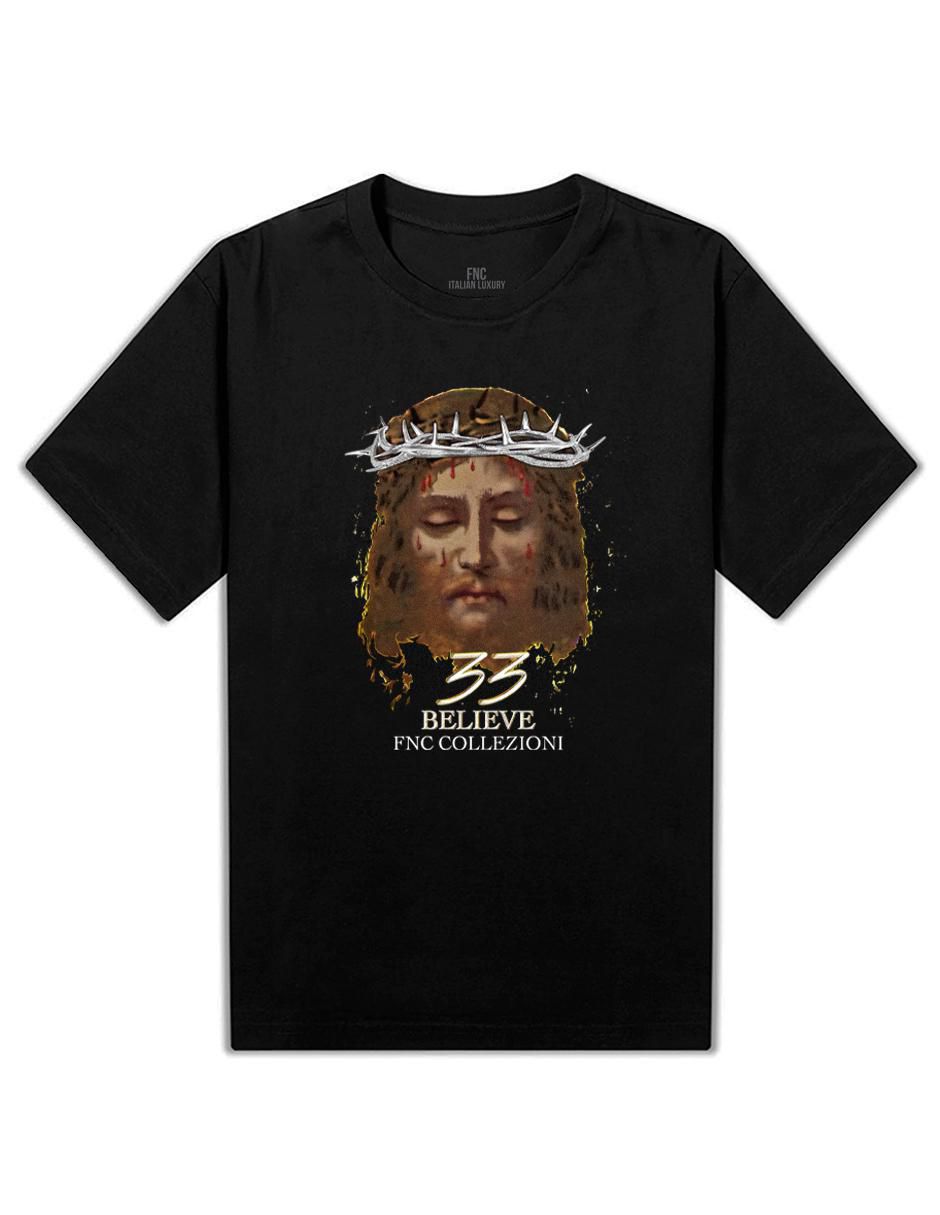 Playera Belive cuello redondo para hombre 2
