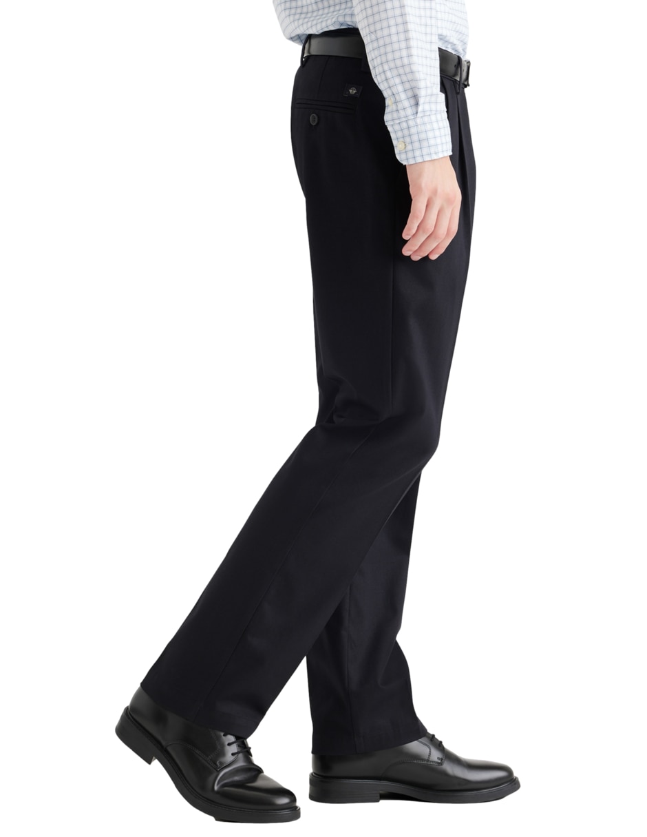 Pantalón de vestir recto Dockers de algodón para hombre