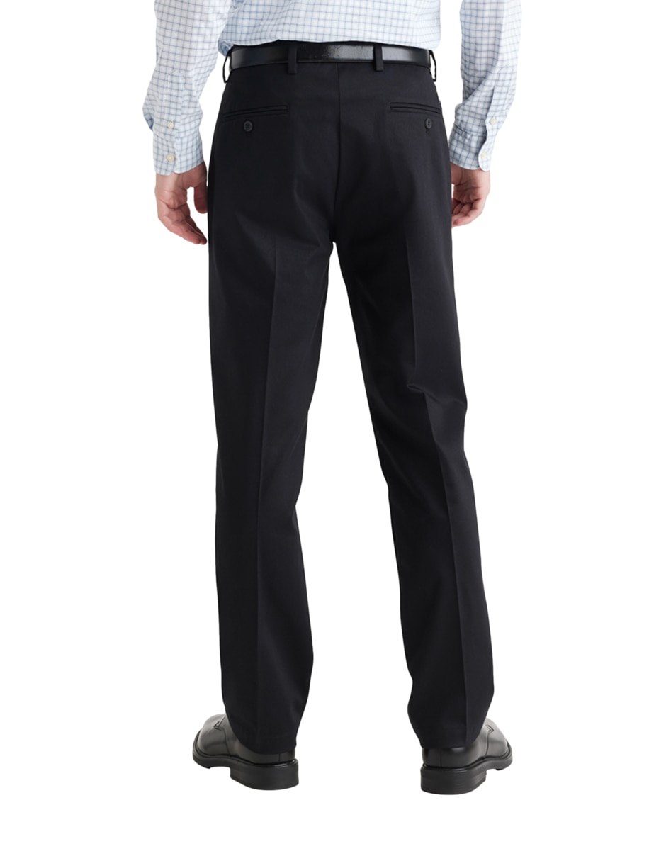 Pantalón de vestir recto Dockers de algodón para hombre