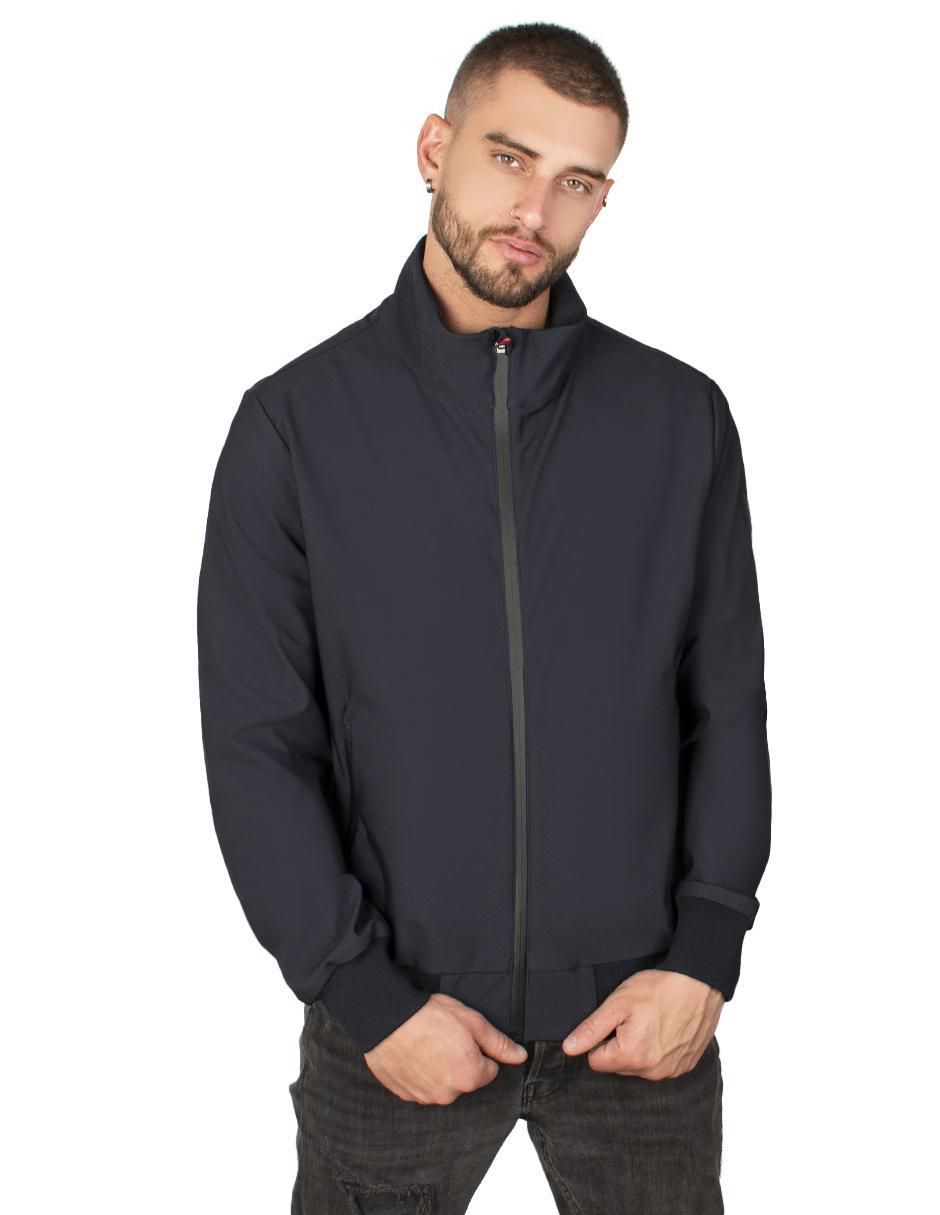Chamarra casual con bolsillos para hombre Chamarra casual con bolsillos para hombre