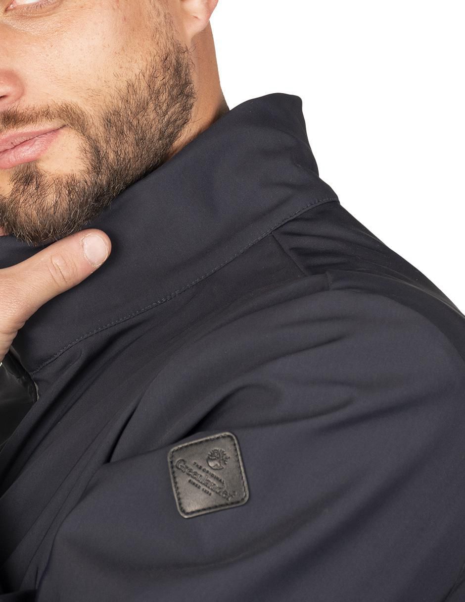 Chamarra casual Greenlander con bolsillos para hombre