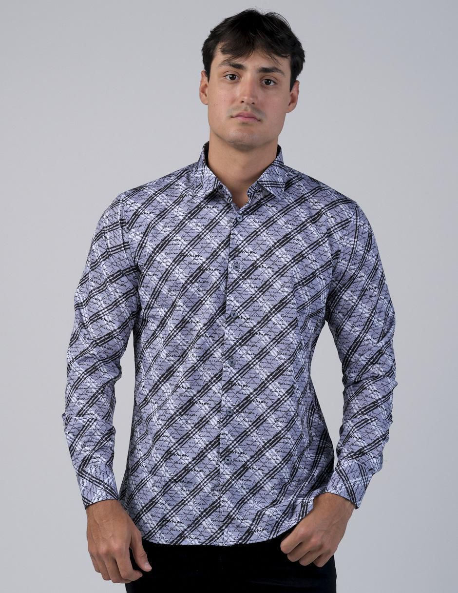 Camisa casual manga larga para hombre Camisa casual manga larga para hombre
