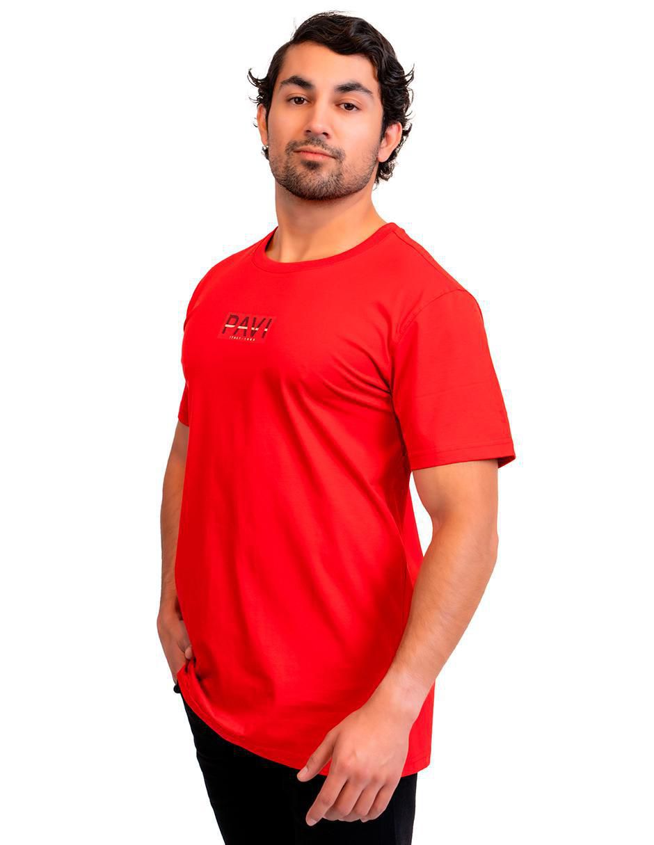 Playera Pavi Italy cuello redondo para hombre