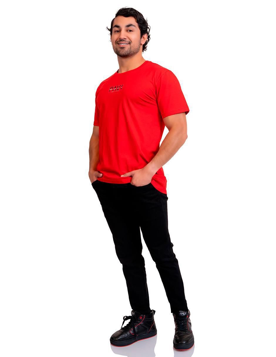 Playera Pavi Italy cuello redondo para hombre