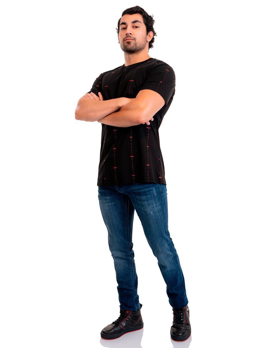 Playera Pavi Italy cuello redondo para hombre