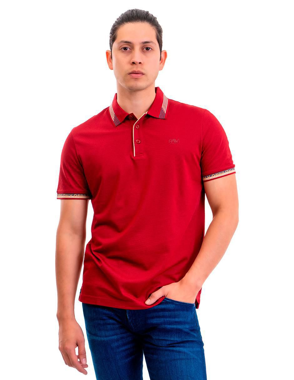 Playera tipo polo para hombre