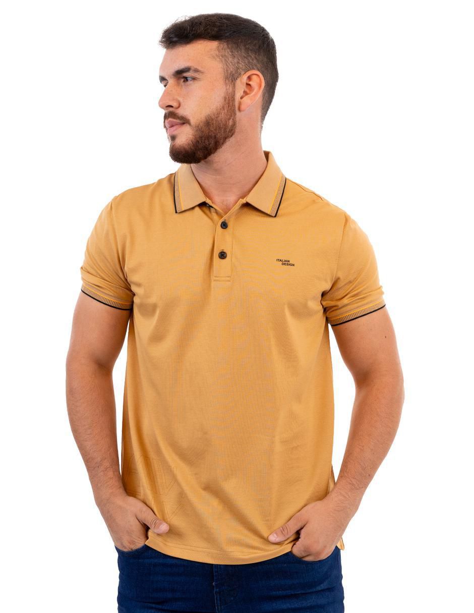 Playera tipo polo Pavi Italy para hombre