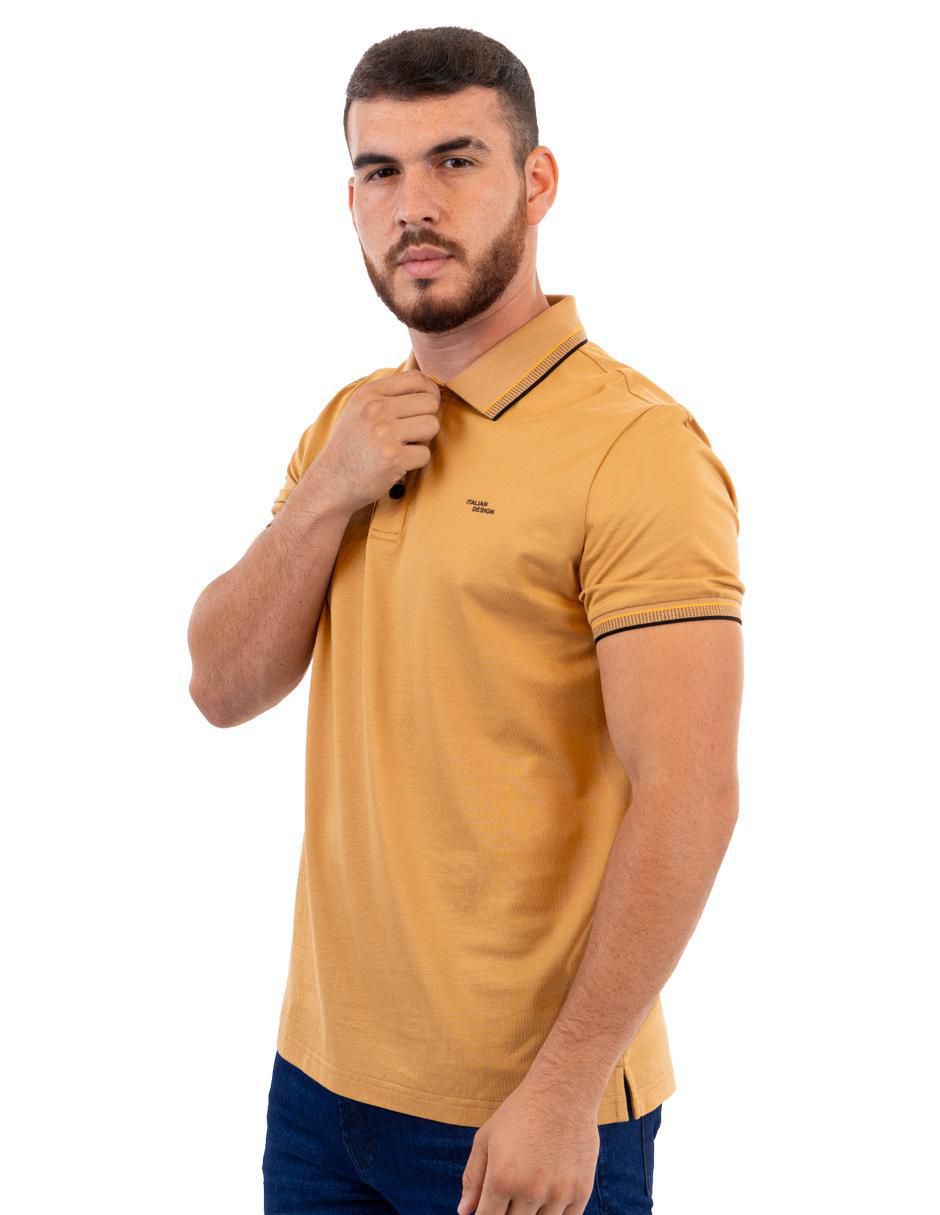 Playera tipo polo Pavi Italy para hombre