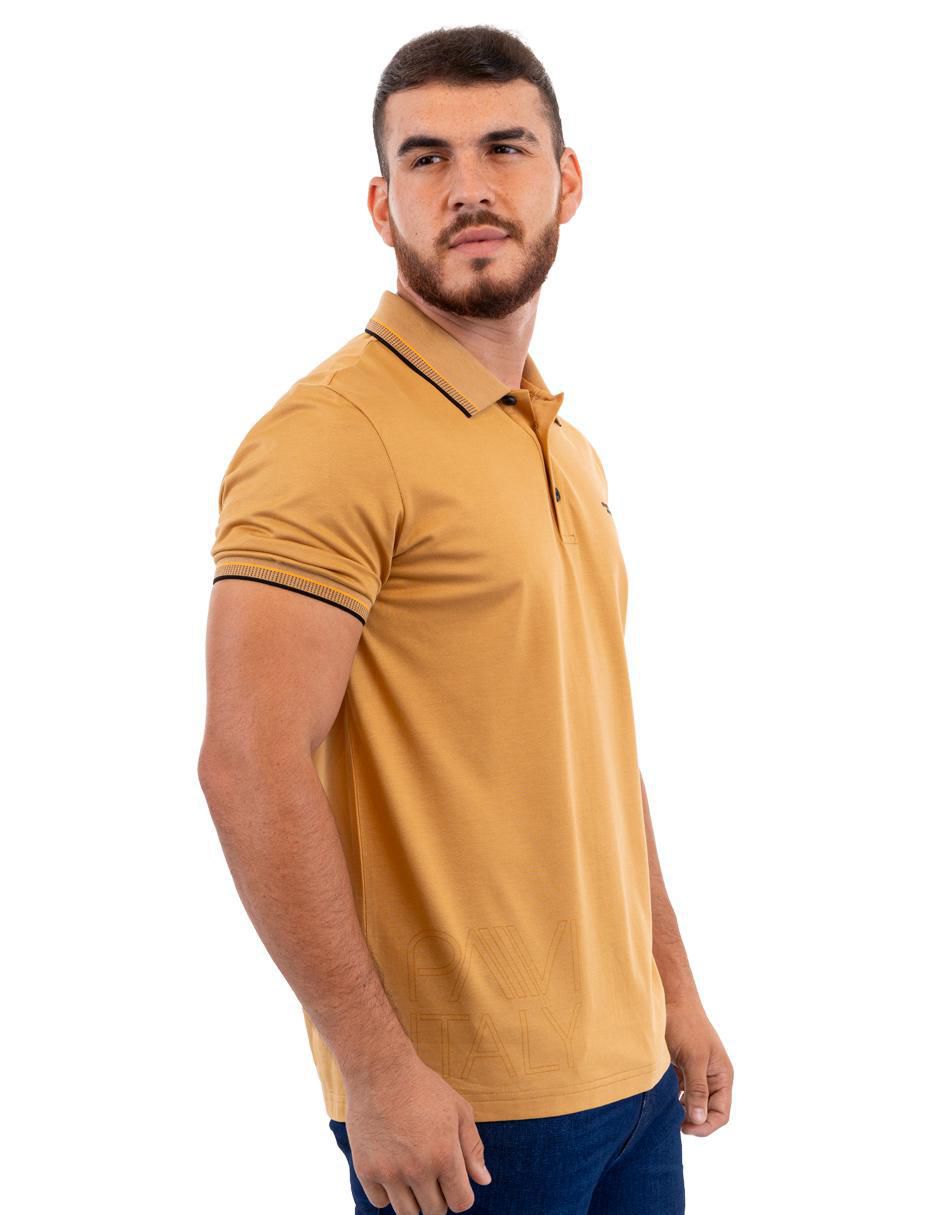 Playera tipo polo Pavi Italy para hombre