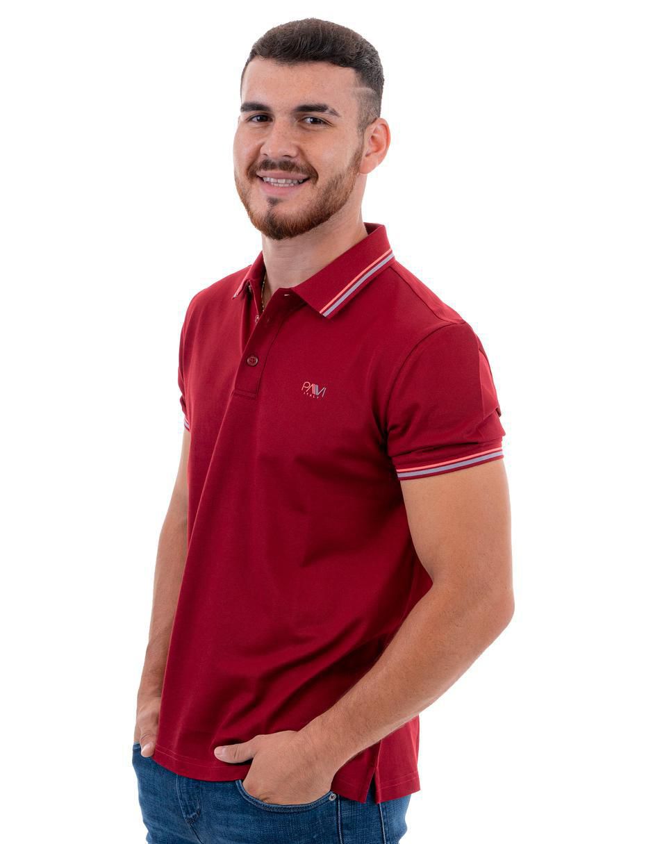 Playera tipo polo Pavi Italy para hombre