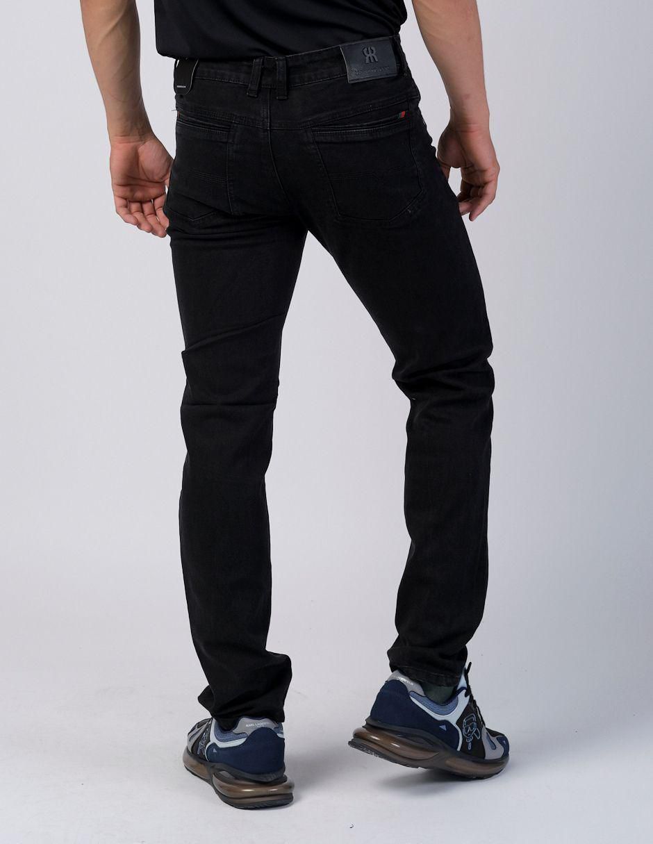 Jeans slim Moderno MJAD019 lavado obscuro para hombre