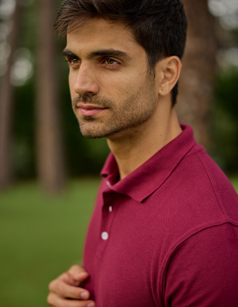 Playera tipo polo para hombre 2