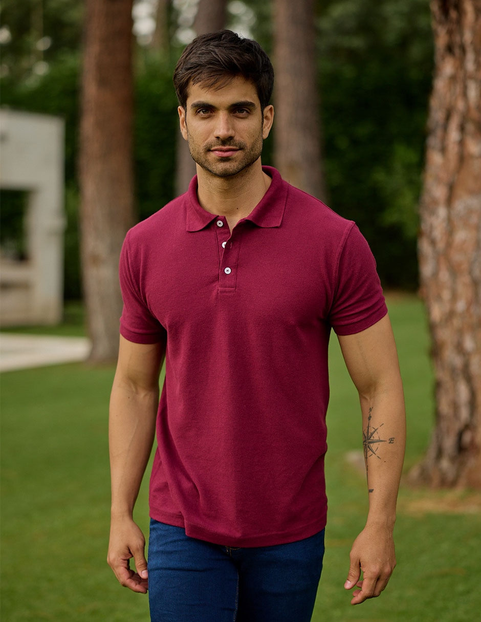 Playera tipo polo para hombre 4