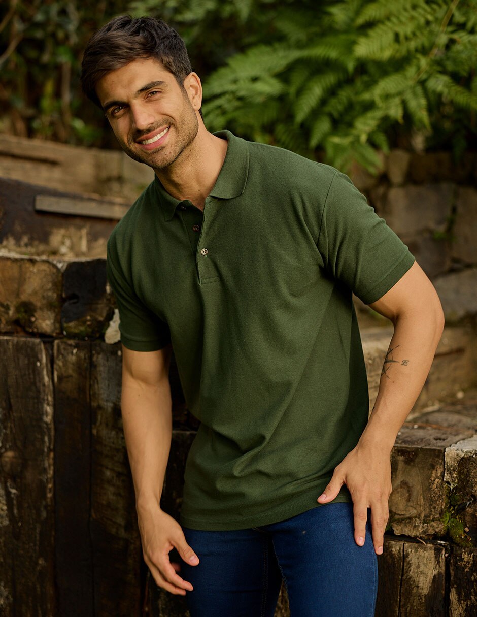Playera tipo polo para hombre 5