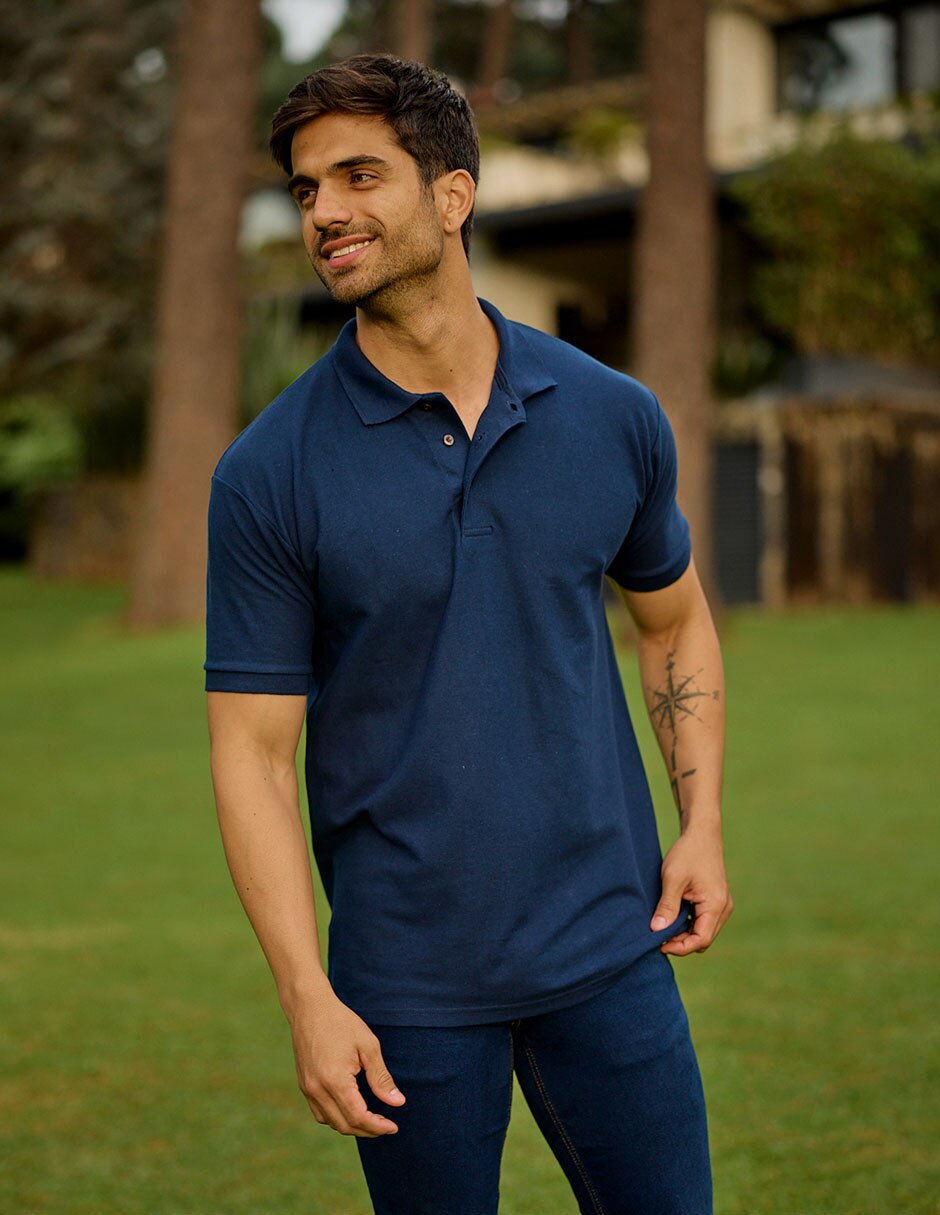 Playera tipo polo para hombre 6