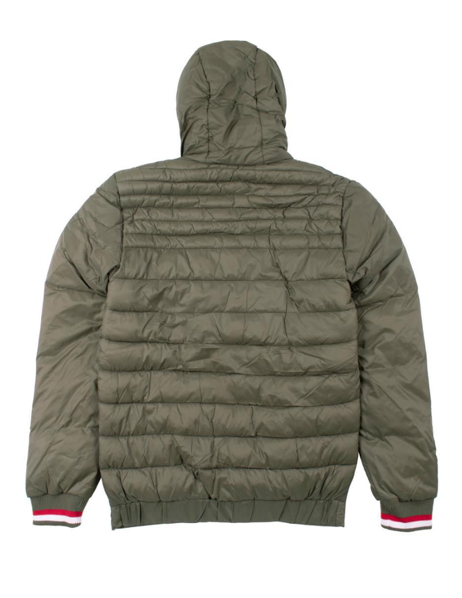 Chamarra casual con capucha para hombre 3