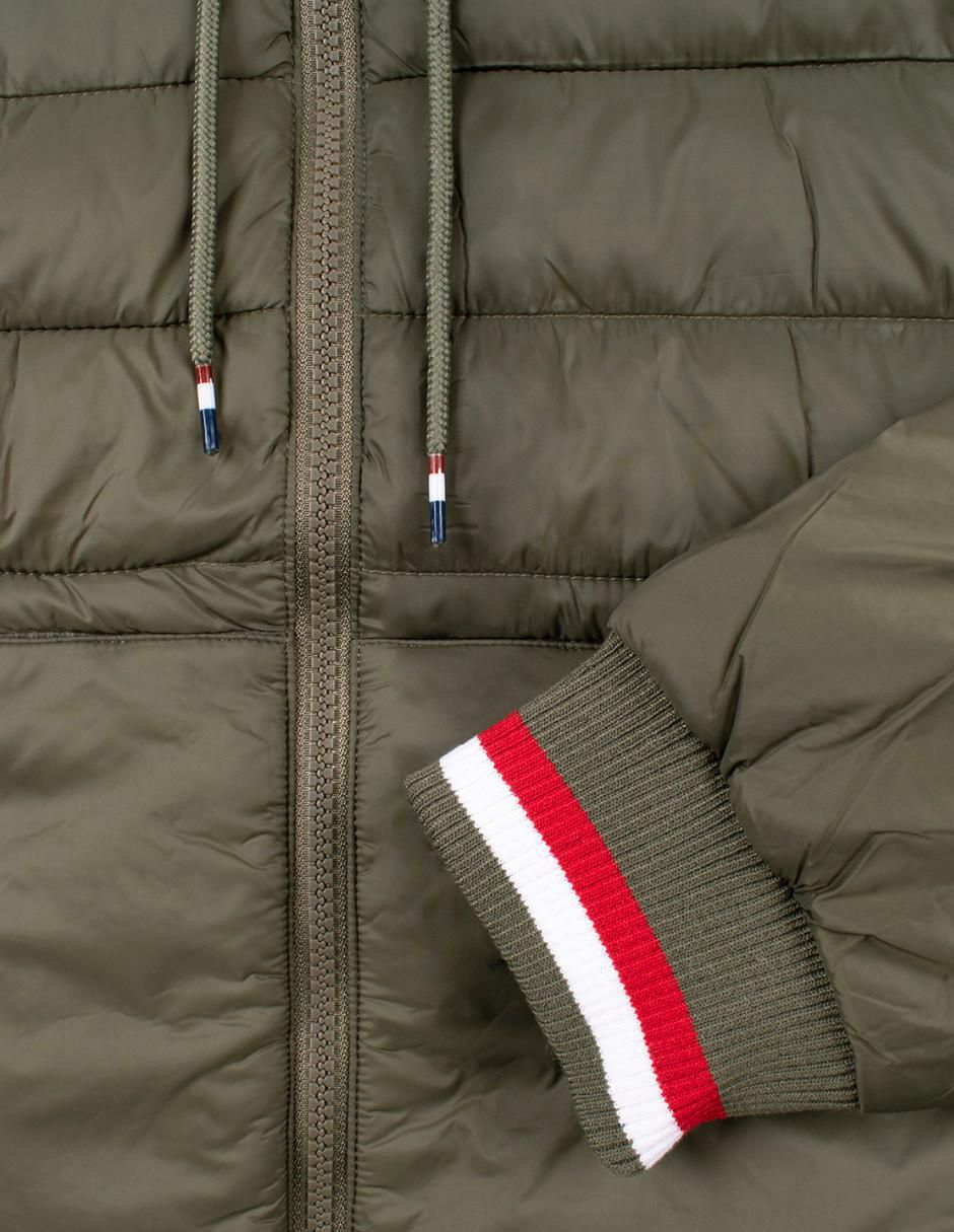 Chamarra casual con capucha para hombre 4