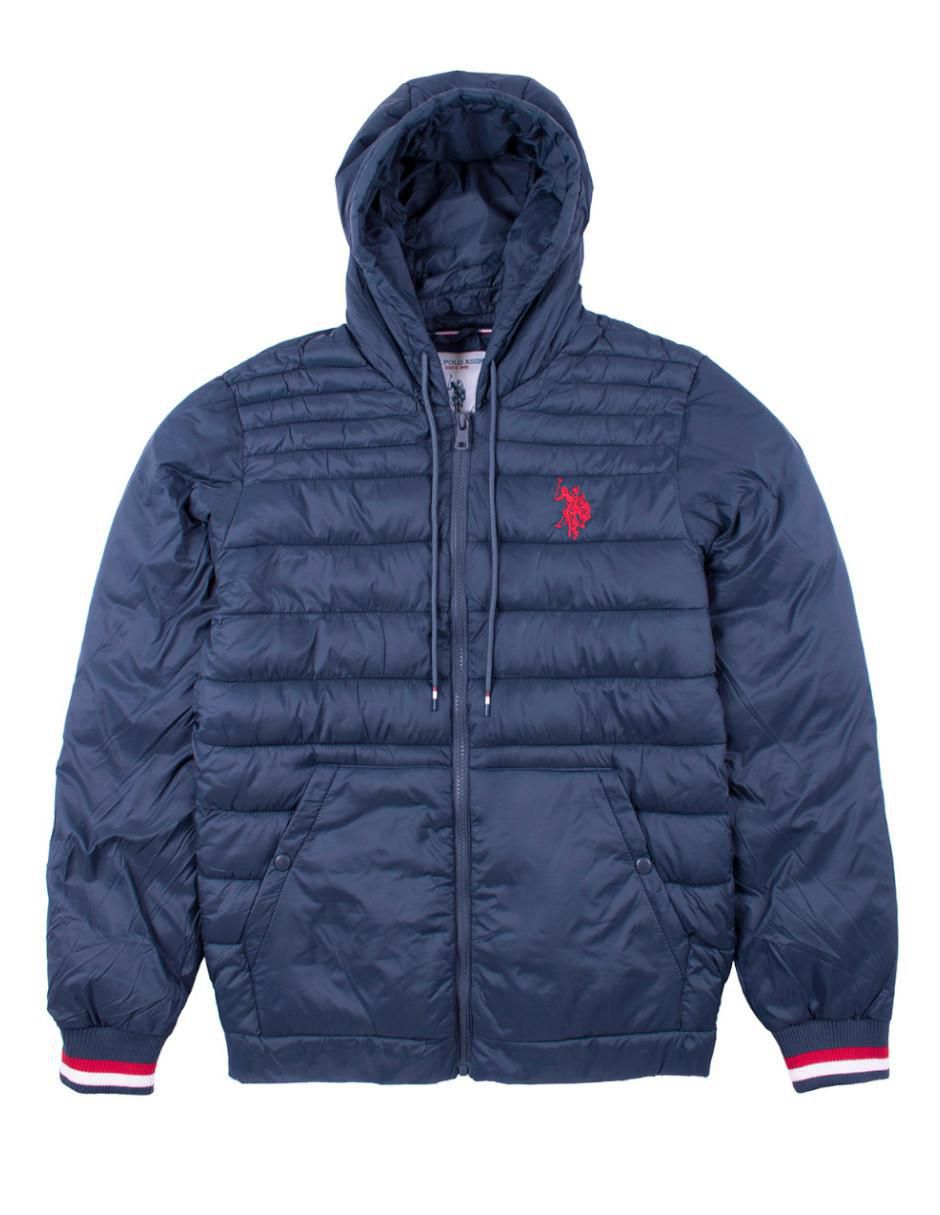 Chamarra casual con capucha para hombre 5